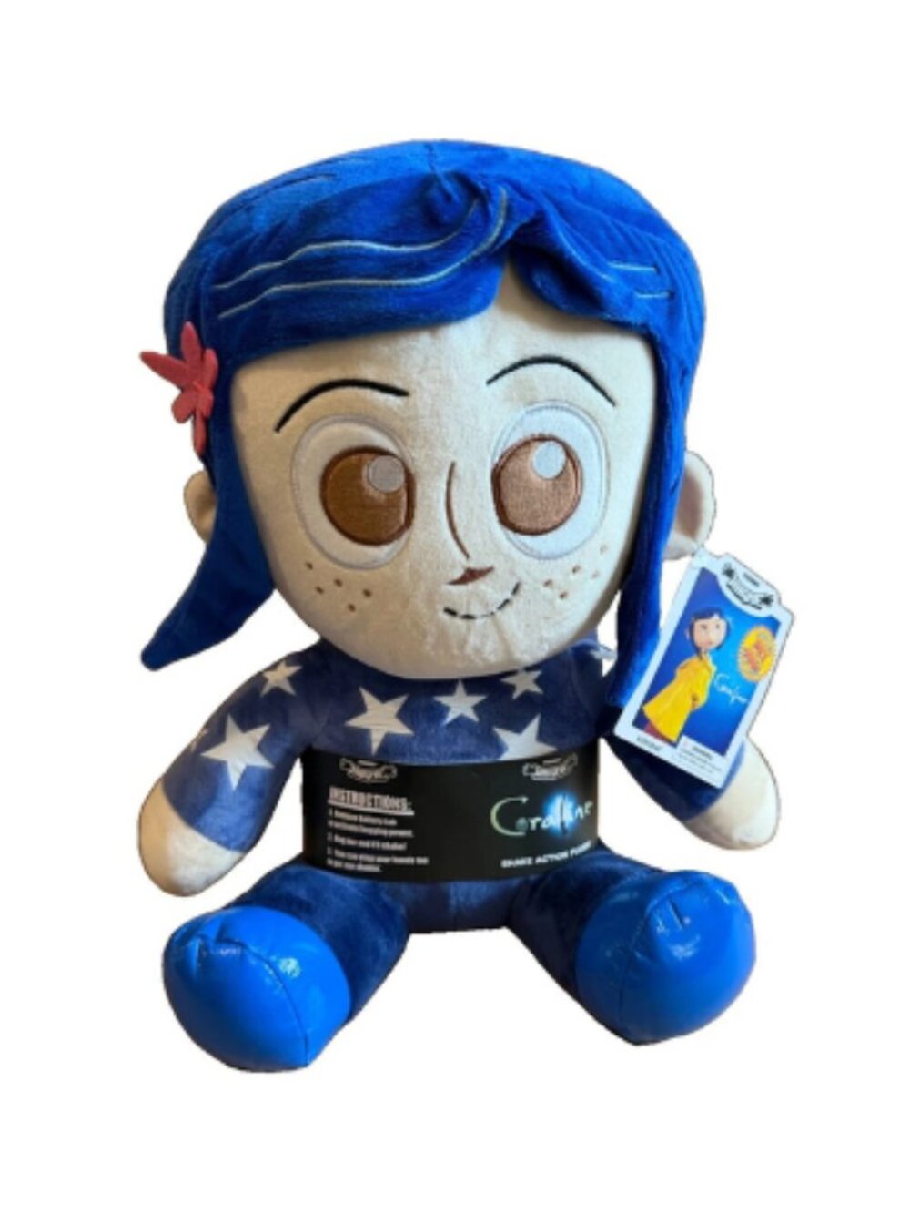 NECA Coraline Star Sweater Hug Me 16" Plush Doll